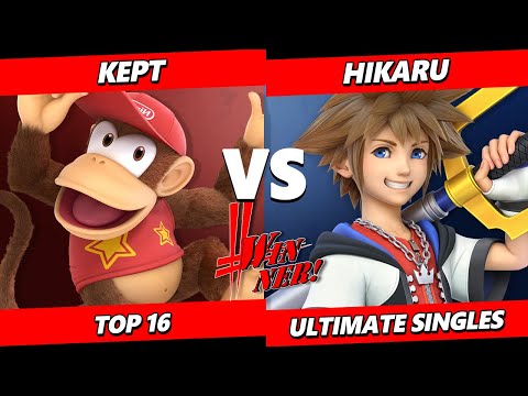 Winner! N2 - kept (Diddy Kong) Vs. HIKARU (Sora) SSBU Ultimate Tournament
