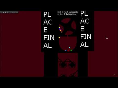 Algodoo   Multiply or Release Tournament  decider race