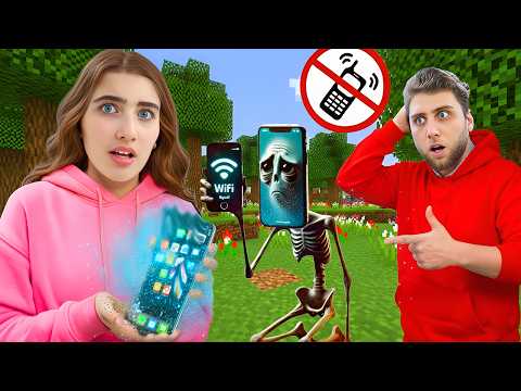 Phones disappeared from the world in Minecraft!