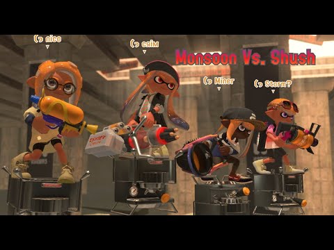 Splatoon 3 LUTI Div X, Week 1, Monsoon Vs. Shush