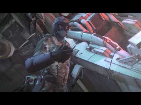 Metal Gear Survive - Chap 23: Captain Activates Sahelanthropu Railgun Lord of Dust Cutscene (2018)