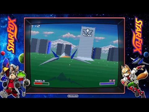 Star Fox themed bezel using the Mega Bezel Reflection Shader