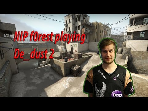 NIP f0rest playing Faceit with friends de_dust 2 (twitch stream)