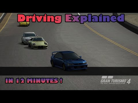 I will teach you Gran Turismo 4 Driving in 12 minutes.
