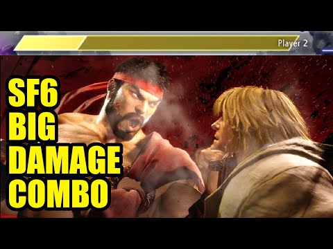 [SF6] BIG DAMAGE COMBO Compilation