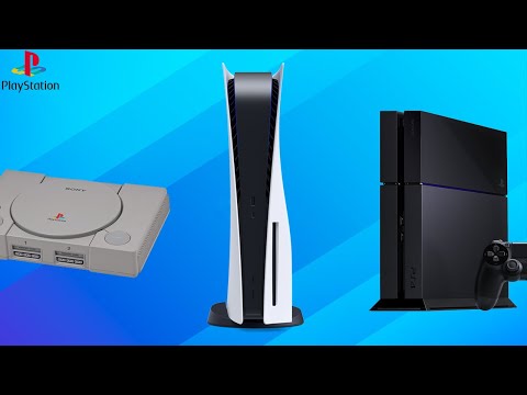 Playstation Console History PS1 -  PS5