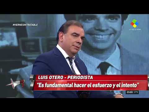 Luis Otero mano a mano en Intratables