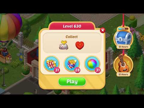 Matchington Mansion Level 630 - No Boosters