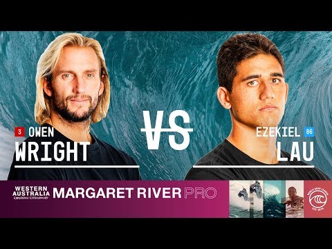 Owen Wright vs. Ezekiel Lau - Round of 32, Heat 11 - Margaret River Pro 2019