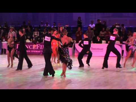 WDSF Youth Latin 1/8 paso Dima Kusnir - Valeria Gumeniuc