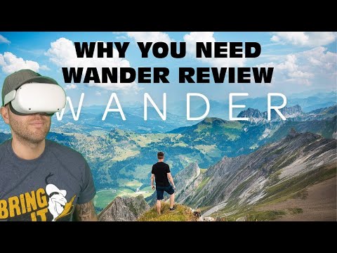 Wander VR  app Travel from home review before you buy