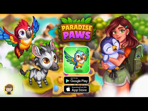 Paradise Paws: Merge Animals Gameplay Walkthrough - (Android/iOS) - YouTube
