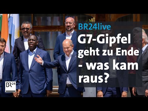 G7-Gipfel - das sind die Ergebnisse | BR24live
