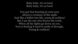 Joe Jonas   Young and Reckless lyrics