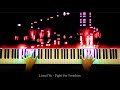 MOST EPIC PIANO PIECE FIGHT FOR FREEDOM