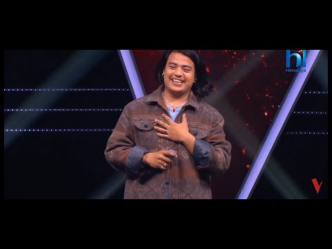 Abishek khadgi "Sundarta ko Timi" Blind audition | voice of Nepal season 3