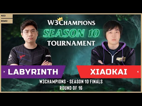 WC3 - W3Champions S10 - Round of 16: [UD] LabyRinth vs. XiaoKai [ORC]