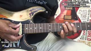 Edie Brickell GOOD TIMES Electric Guitar Cover - Lesson Link In Video Description