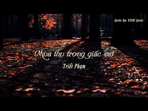 Mùa thu trong giấc mơ - Triết Phạm