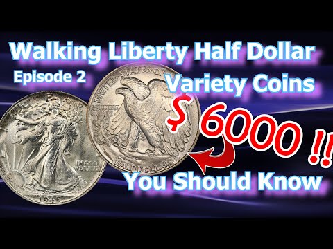 Walking Liberty Half Dollar Varieties You Should Know Ep.2 - 1939, 1944, 1945