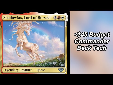 Shadowfax, Lord of Horses Budget Commander Deck | MTG