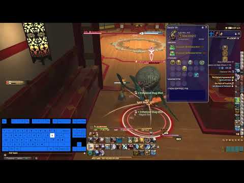 FFXIV HC Solo - (MCH) HoH Floors 1-10 (Clear) - 4.35 - Angelus Demonus