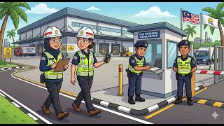 Download lagu Cinta Si Pengawal Keselamatan Versi Penyelia @syazmarul  mp3