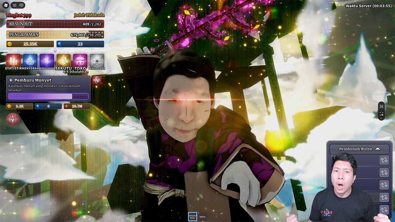 AKU MENCOBA GAME YANG TIBA TIBA VIRAL DI ROBLOX.... Sailor Piece