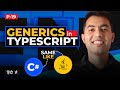 19 Generics In Typescript Make Everything Reusable Like JAVA C Most Important Topic In TS