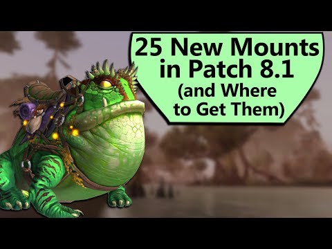 How to Get Every New 8.1 Mount