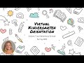 Virtual Kindergarten Orientation 2022
