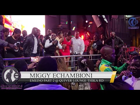 Miggy Echambioni Performing Emeino Part 2 at Quiver Lounge, Thika Rd