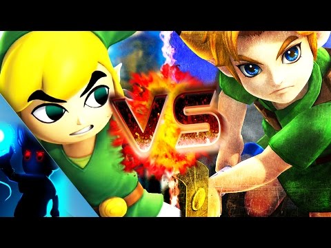 TOON LINK vs YOUNG LINK RAP BATTLE │ Zach B (feat. ShueTube)