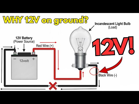 12 Volts on Ground… The Most Confusing Auto-Electrical Fault Explained!
