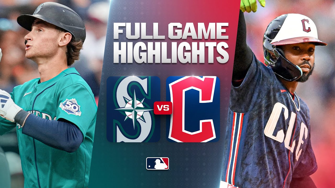 6월27일 시애틀 클리블랜드 MLB 하이라이트