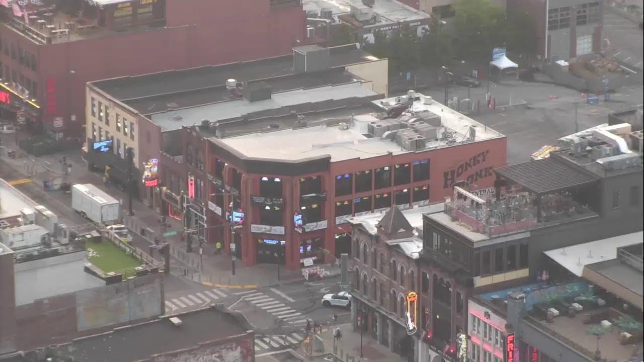 Live webcam view of Downtown Nashville Skyline View