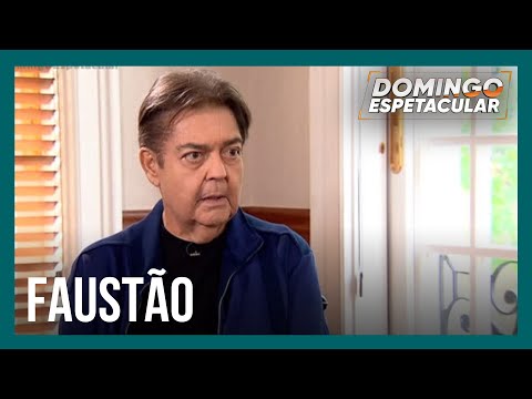 Faustão fala pela primeira vez após transplante de coração
