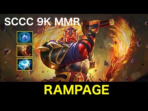 Sccc plays Ember Spirit Rampage at DAC 2017 - 9000 MMR - Dota 2