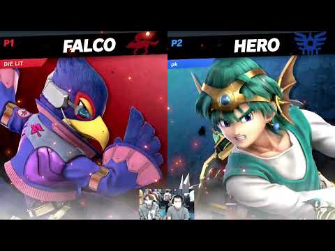 B33F (Falco) vs Pepeslime (Hero) - Smash Ultimate @ UCI #62 Winners Round 2