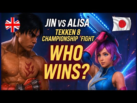 Jin vs Alisa Epic Battle | Tekken 8 Championship Fight - Who Will Win? - PS5 60 FPS #tekken8 #games