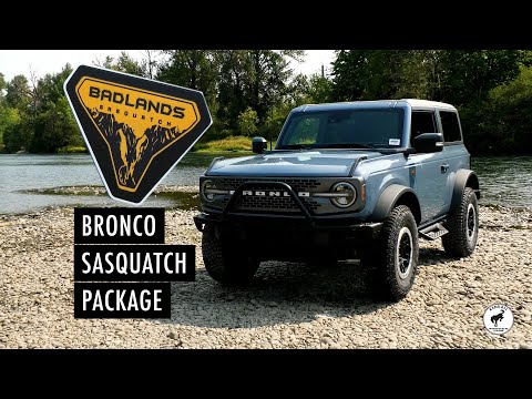 Choose the Sasquatch Package for Your New Ford Bronco