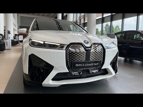 Thumbnail for 2023 BMW iX xDrive50 Sport Line | Walkaround by BMW iX