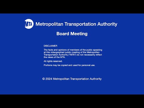 MTA Board - Bridges and Tunnels Committee Meeting - 12/15/2025