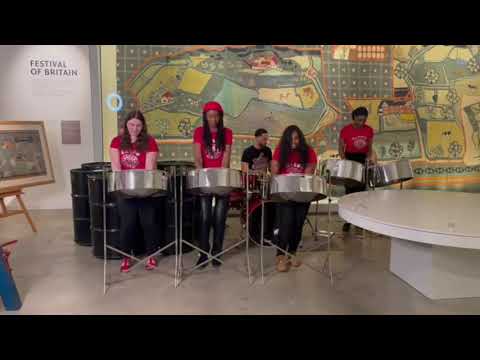 RASPO Steel Orchestra plays 'MERLin' at The Museum of English Rural Life.