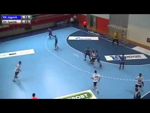 20 12 2014  RK Jugovic   RK Spartak   Djekic Djordje 4.gol