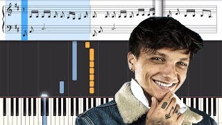 Ultimo - Peter Pan (piano tutorial)