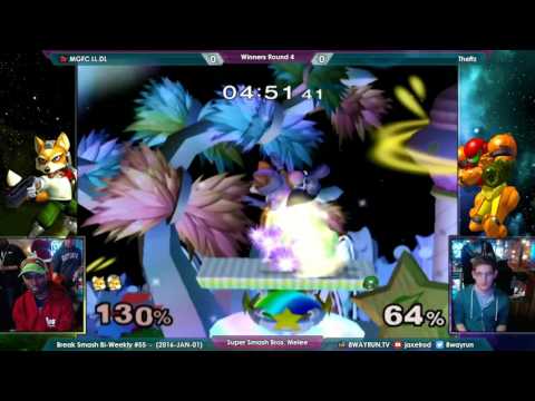 Break Smash #55   SSBM W4   MGFC LL DL VS Theftz
