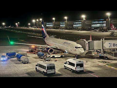 Boeing 737-800 | Aeroflot – Russian Airlines | Moscow (SVO) — Istanbul (IST) | Full Flight | 4K