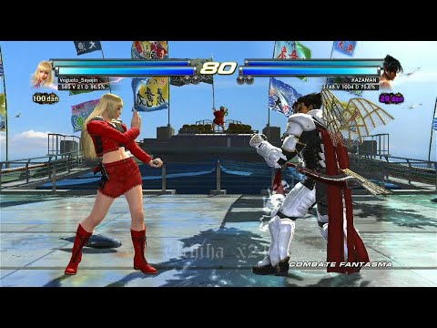 L7 124_5 Lili y Alisa vs Jin y Asuka Kazama - Tekken Tag 2 ( Anakin-x24 ) PS3