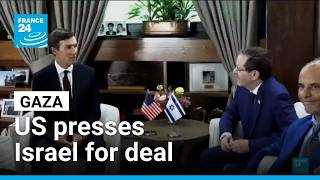In Jerusalem, US negotiator Jared Kushner presses Netanyahu about Gaza deal • FRANCE 24 English